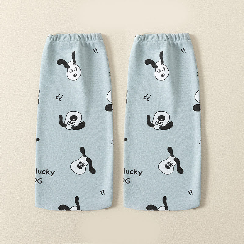 All Night Soft Cotton Sleep Socks - Blue - EU36-39(US3-6) - image 11