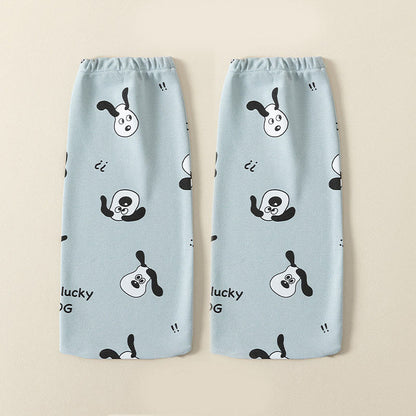 All Night Soft Cotton Sleep Socks - Blue - EU36-39(US3-6) - image 11