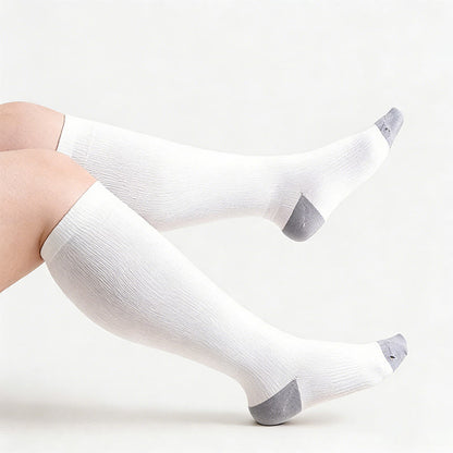 Plus Size Soft Bamboo Fiber Compression Socks - image 16