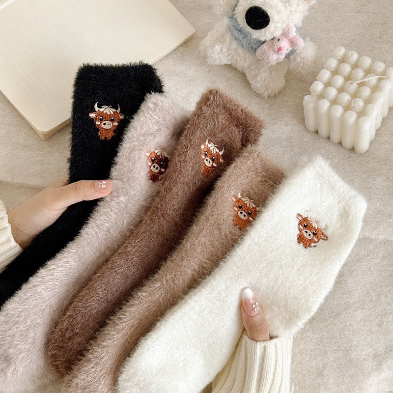 Cozy Cow Quarter Socks(5 Pairs) - image 8