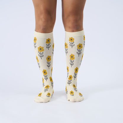 Plus Size Trio Flora Compression Socks - image 6