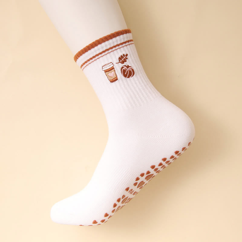Puppy Coffee Grip Socks(3 Pairs) - image 2