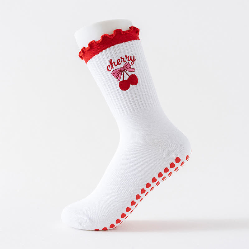 Fruit Series Grip Socks(3 Pairs) - image 7