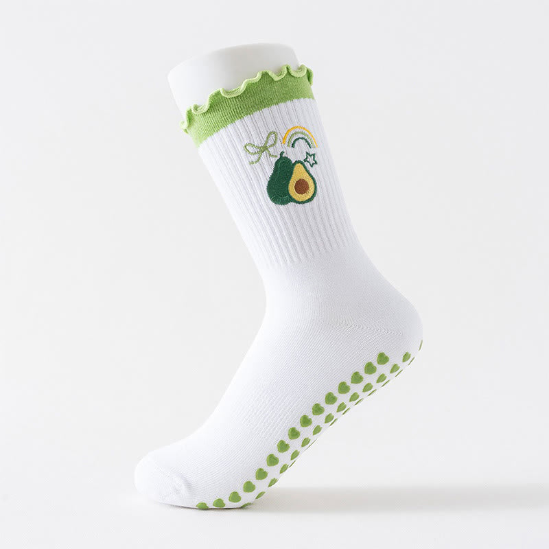 Fruit Series Grip Socks(3 Pairs) - image 4
