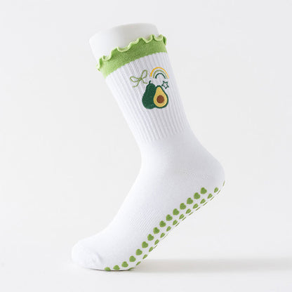 Fruit Series Grip Socks(3 Pairs) - image 4