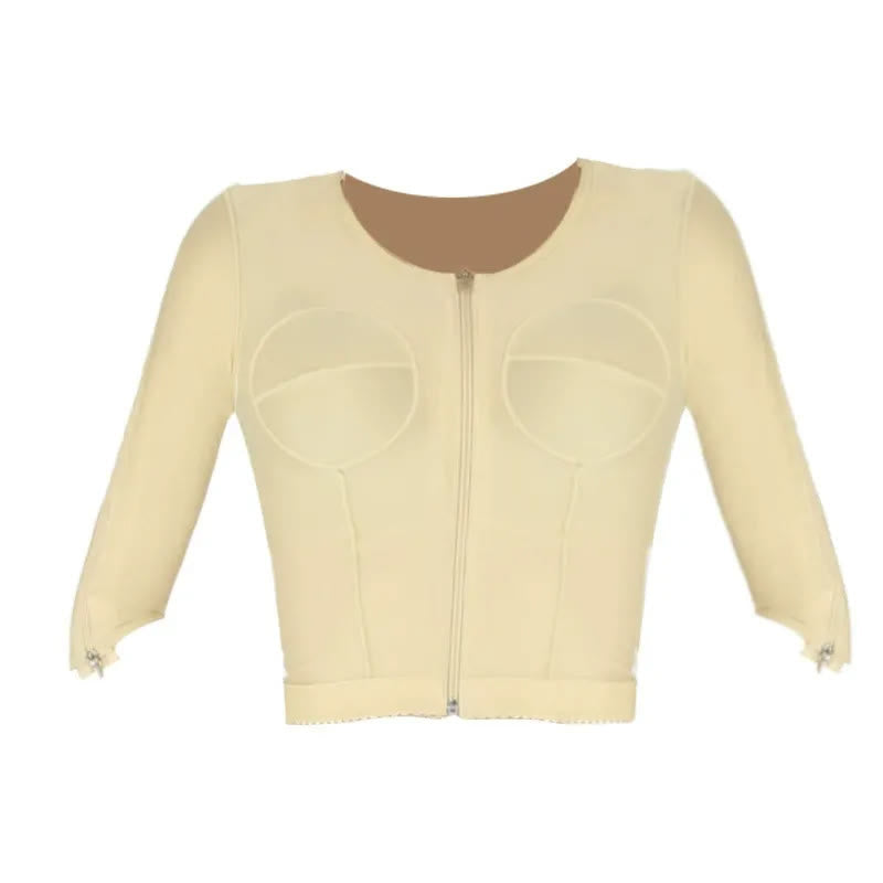 Post Surgery Arm Back Chest Compression Shaper - Nude - XS - image 3