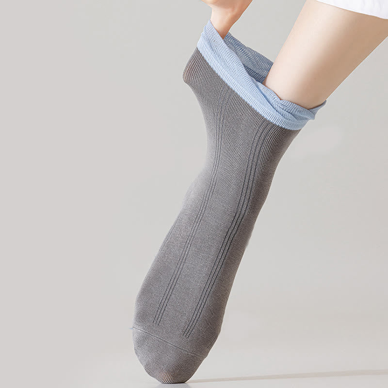 Lace Sleep Socks(5 Pairs) - image 4