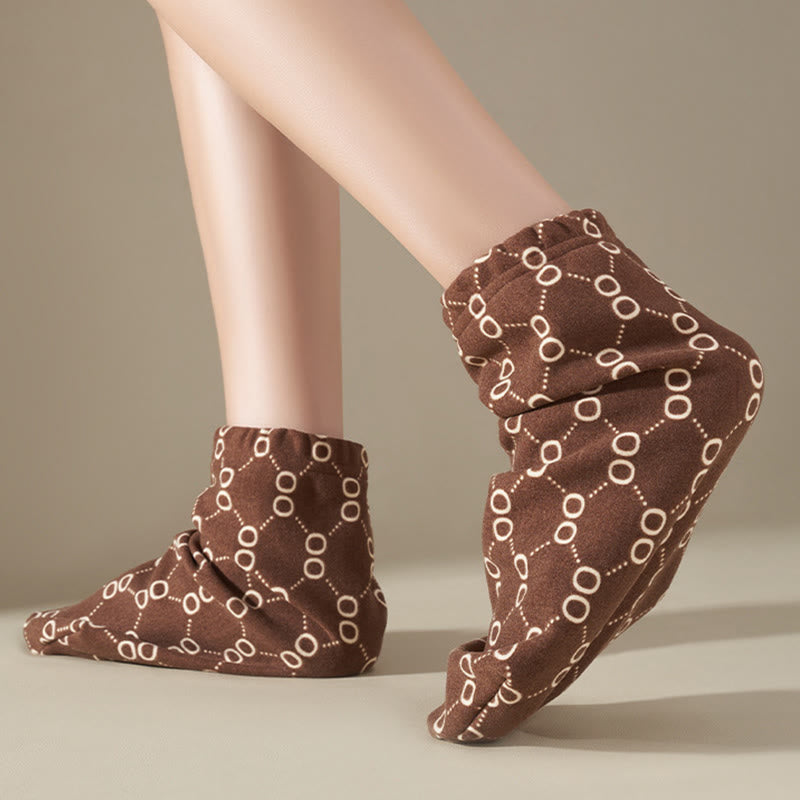 Merlad Warm Fleece Sleep Socks(3 Pairs) - image 5