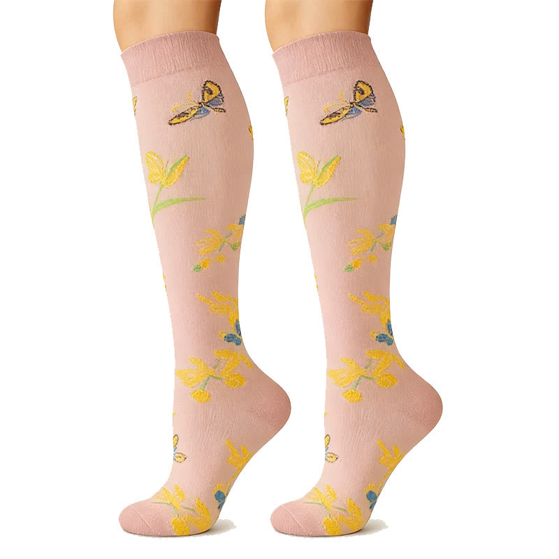 Stylish Support Compression Socks(6 Pairs) - image 3