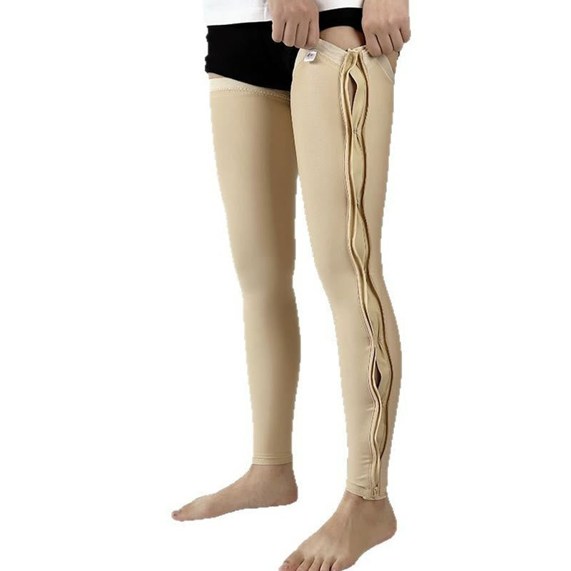 Post Surgery Leg Compression Sleeve - Nude - S - image 0