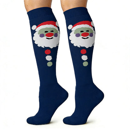 Elk Snowman Bear Compression Socks(6 Pairs) - image 3