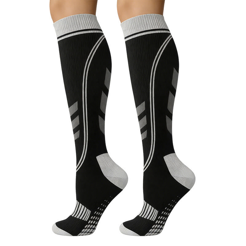 Support Sport Compression Socks(5 Pairs) - Black - S/M - image 6