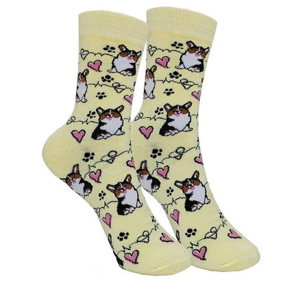 Cute Colorful Dog Quarter Socks(4 Pairs) - image 2
