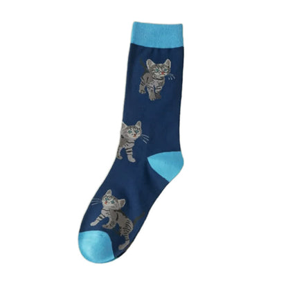 Cute Cat Quarter Socks(5 Pairs) - image 6