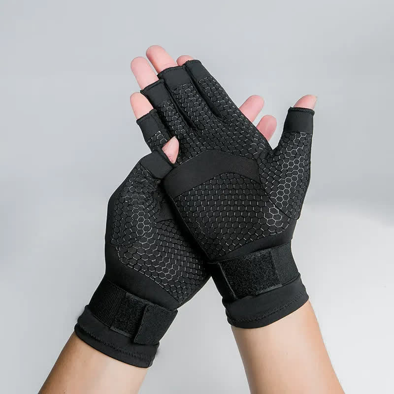 Strappy Style Compression Gloves - image 1