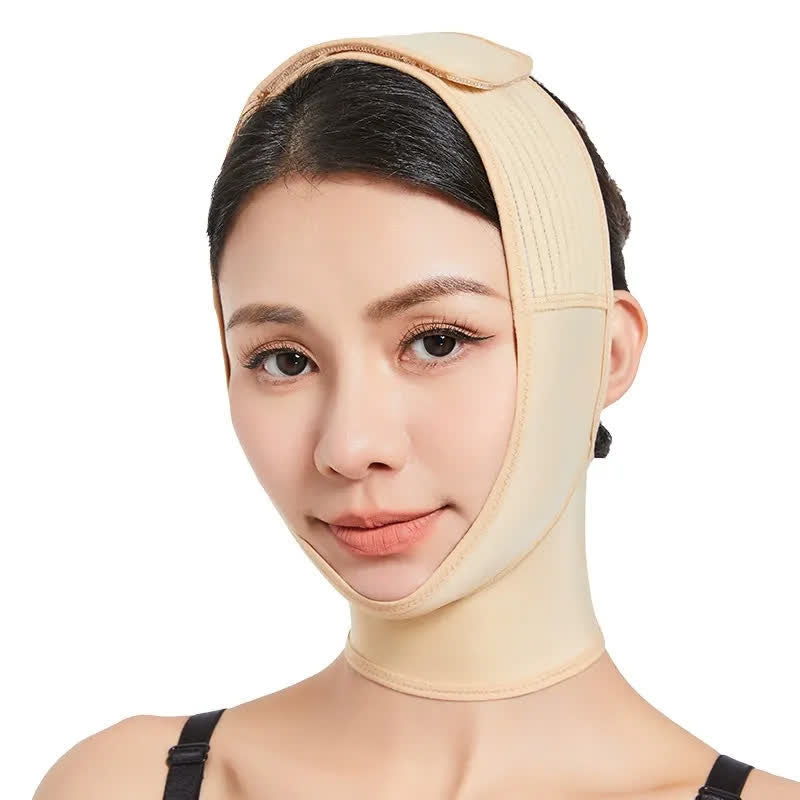 Post Surgery Premium Firming Compression Headgear - Nude - L - image 0