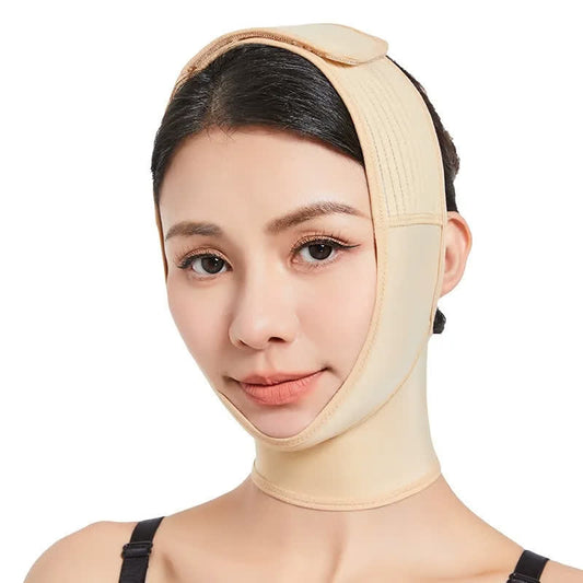 Post Surgery Premium Firming Compression Headgear - Nude - L - image 0