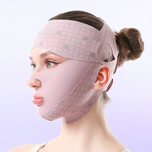 Honeycomb Lift V Line Face Wrap - Purple - image 0
