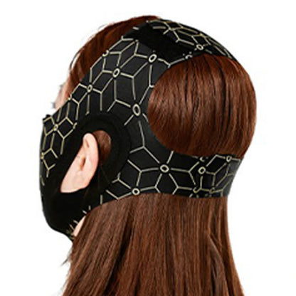 Black Gold Double Layer Face Wrap(3 Packs) - image 3
