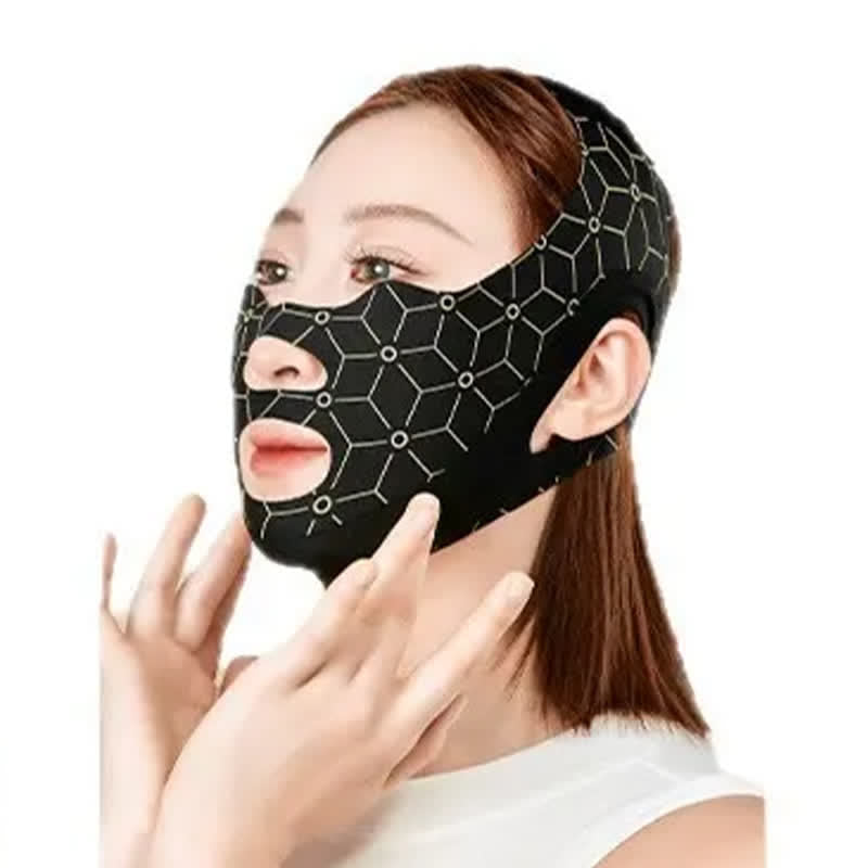 Black Gold Double Layer Face Wrap(3 Packs) - Black - image 0
