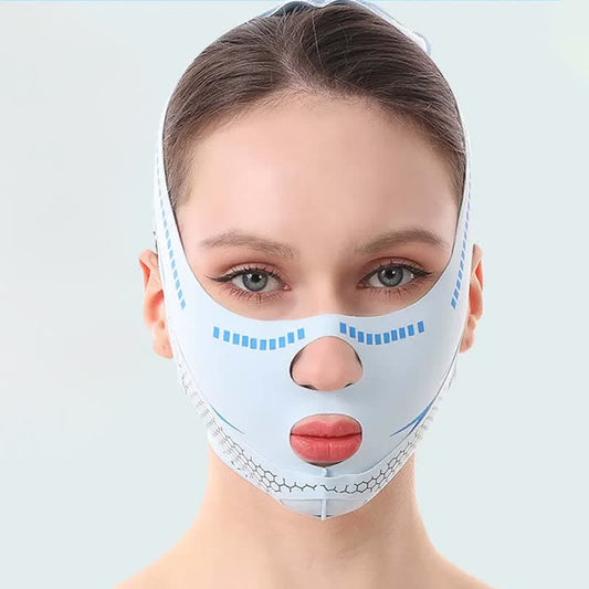 Graphene V Lift Face Wrap - Blue - image 0