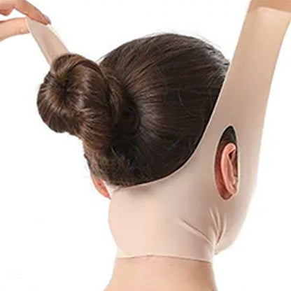 Skin Tone Elastic Extended Physical Firming Face Wrap - image 4