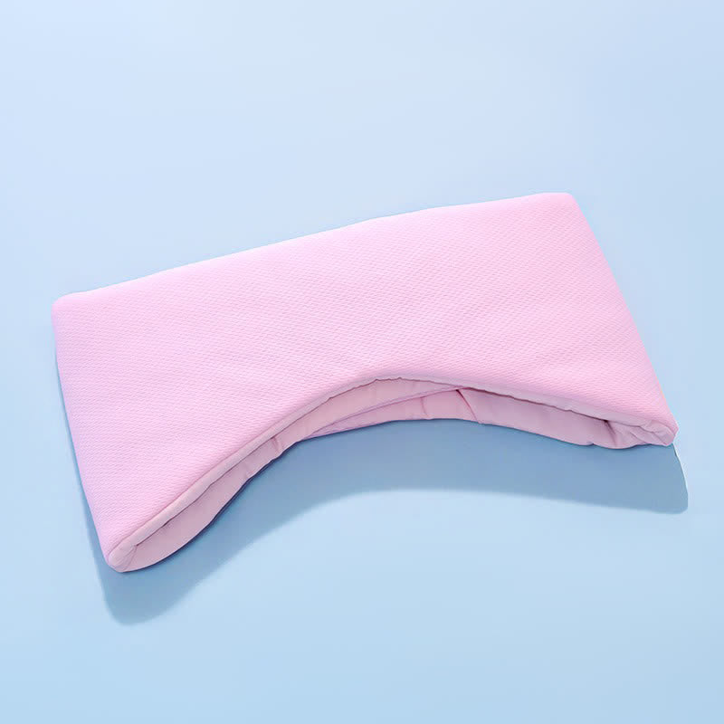 Weighted Full Coverage Sleep Mask - Pink - One Size - image 1