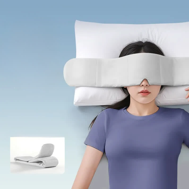 Gravity Wide Blackout Sleep Mask - Grey - One Size - image 1