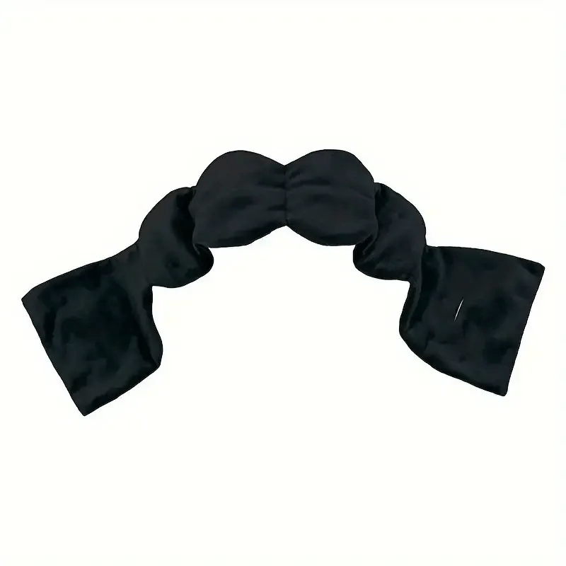 Gravity Bead Pressure Blackout Sleep Mask - Black - One Size - image 2