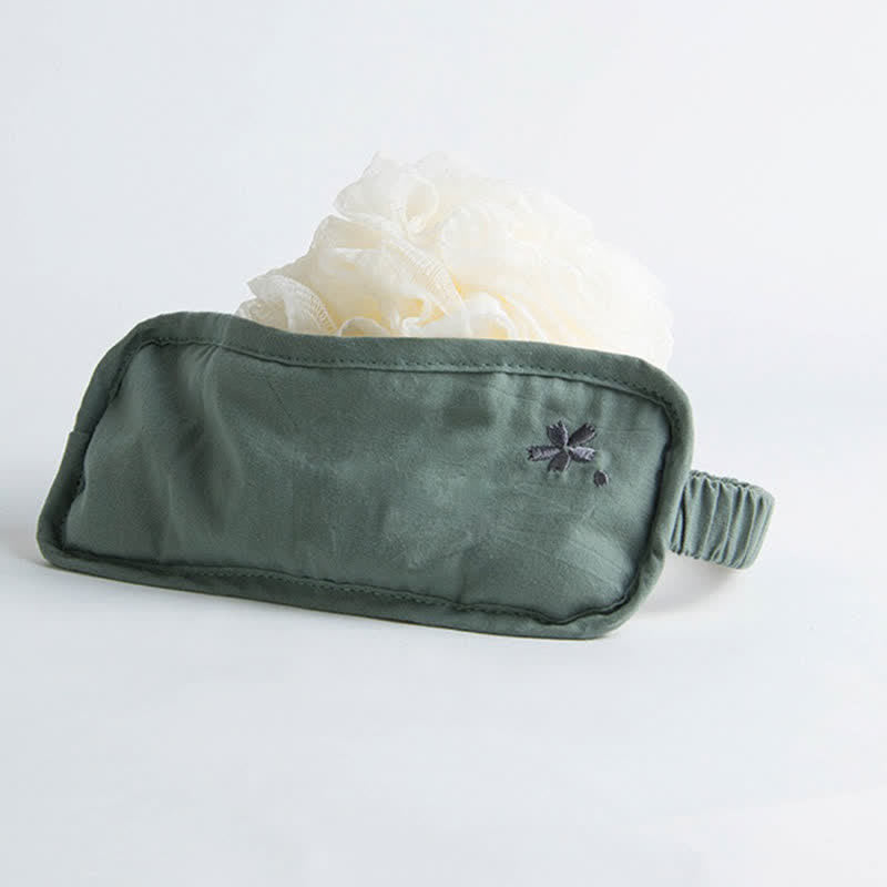 Heatable Coolable Cotton Sleep Mask - Green - One Size - image 4