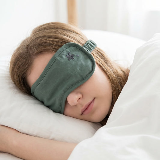Heatable Coolable Cotton Sleep Mask - image 0