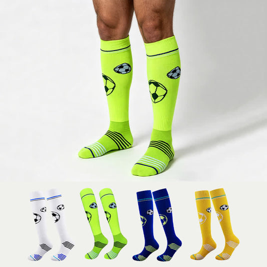 Cushioned Training Soccer Knee High Socks(2 Pairs) - image 0