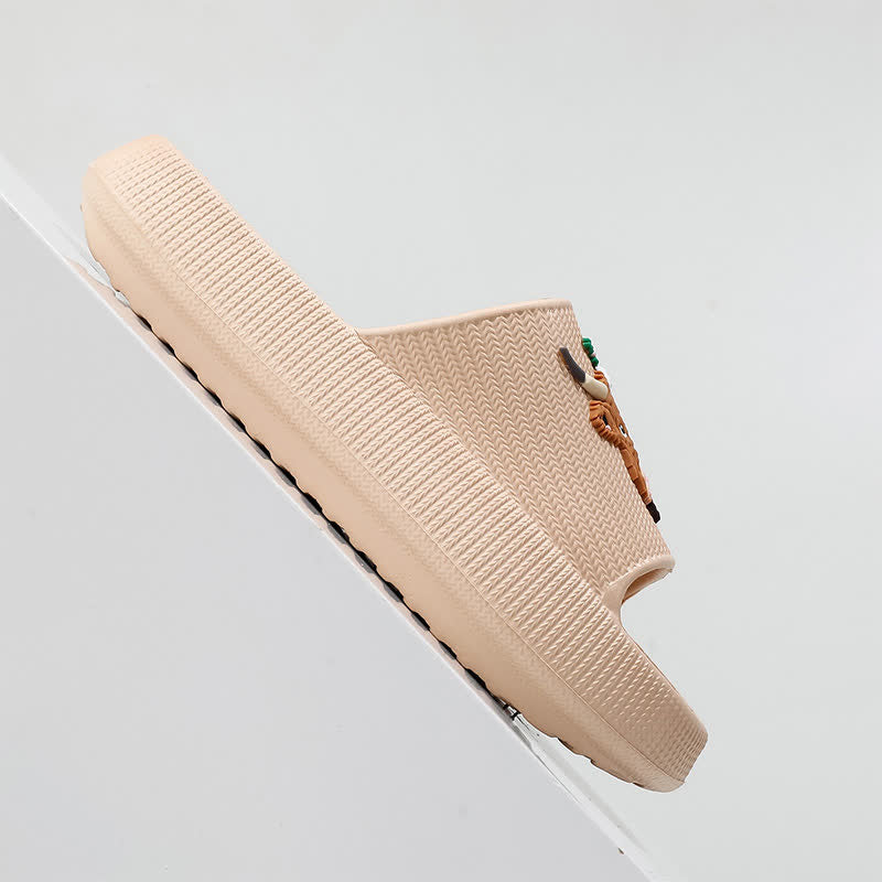 Highland Cow Cloud Cushion Platform Slippers - image 3