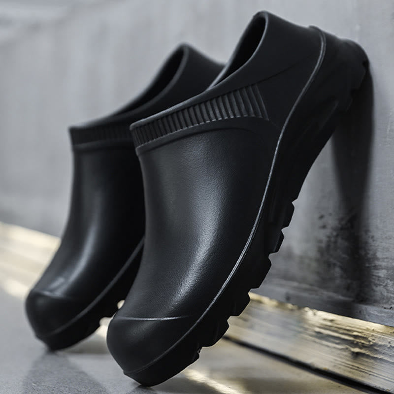 Plus Size Slip Resistant Work Shoes - Black - EU44(US10) - image 8