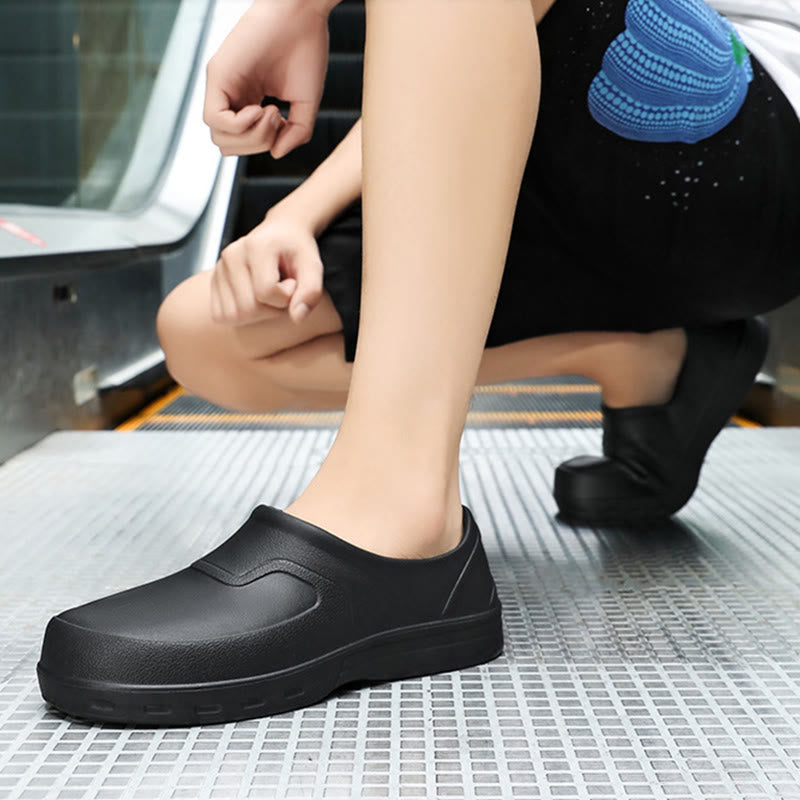 Plus Size Waterproof Slip On Work Shoes - image 4