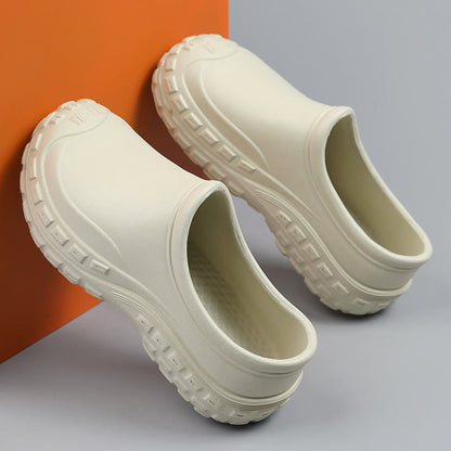 Plus Size Comfort Work Shoes - Beige - EU45(US11) - image 12