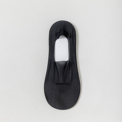 Sheer Breathable No Show Socks(6 Pairs) - Black - EU39-44(US6.5-9.5) - image 5