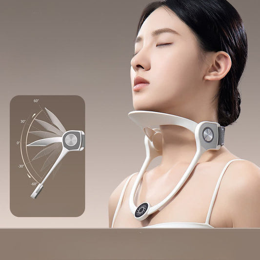 Ergonomic Adjustable Cervical Neck Brace - White - One Size - image 0