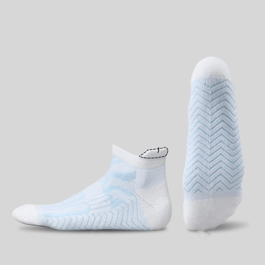 Sport Ankle Socks (4 Pairs) - Blue - U36-43(US2.5-9.5) - image 0
