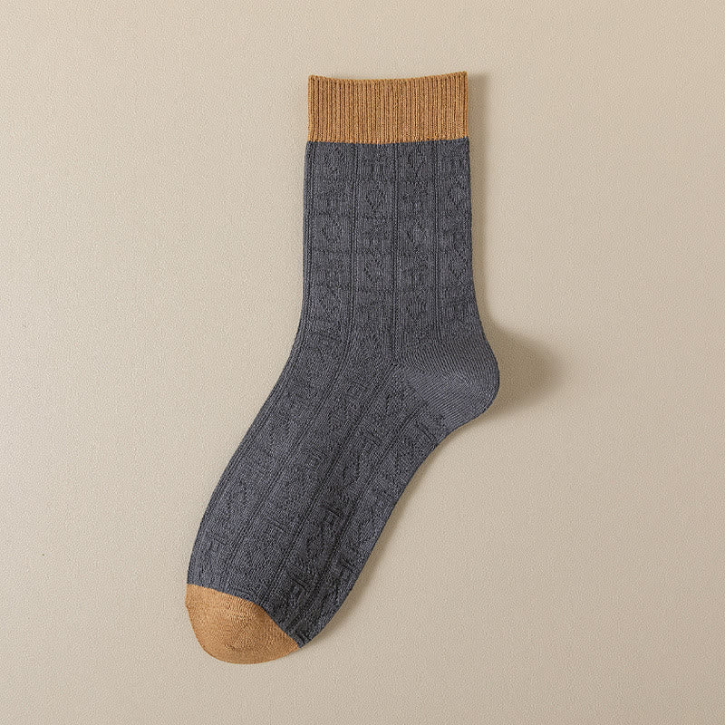 Antibacterial Quarter Socks(5 Pairs) - Dark Grey - EU39-44(US5-10) - image 3