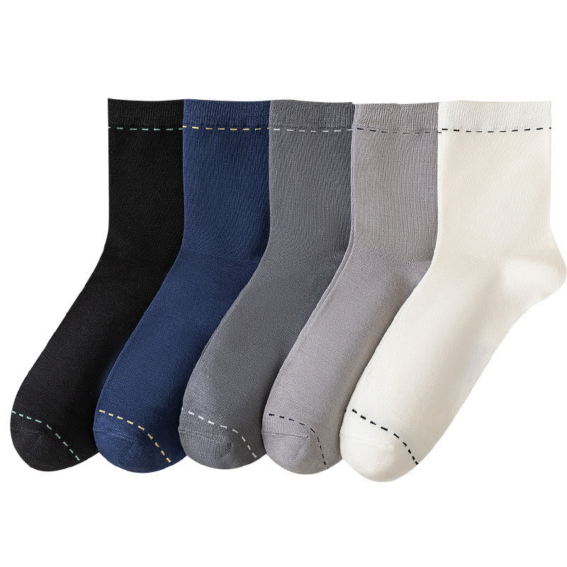 Breathable Quarter Socks(3 Pairs) - image 1