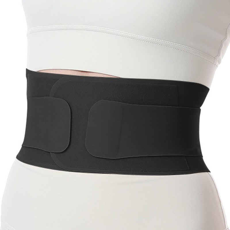 Lightweight Invisible Waist Brace - Black - XL - image 3