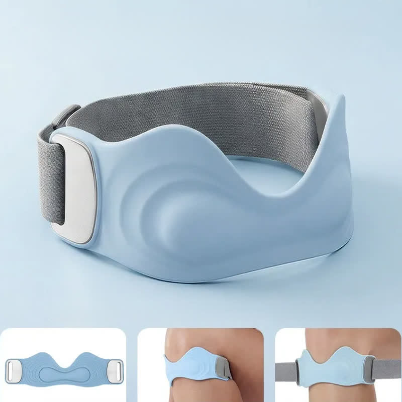 Sport Silicone Support Patella Strap - Blue - One Size - image 3