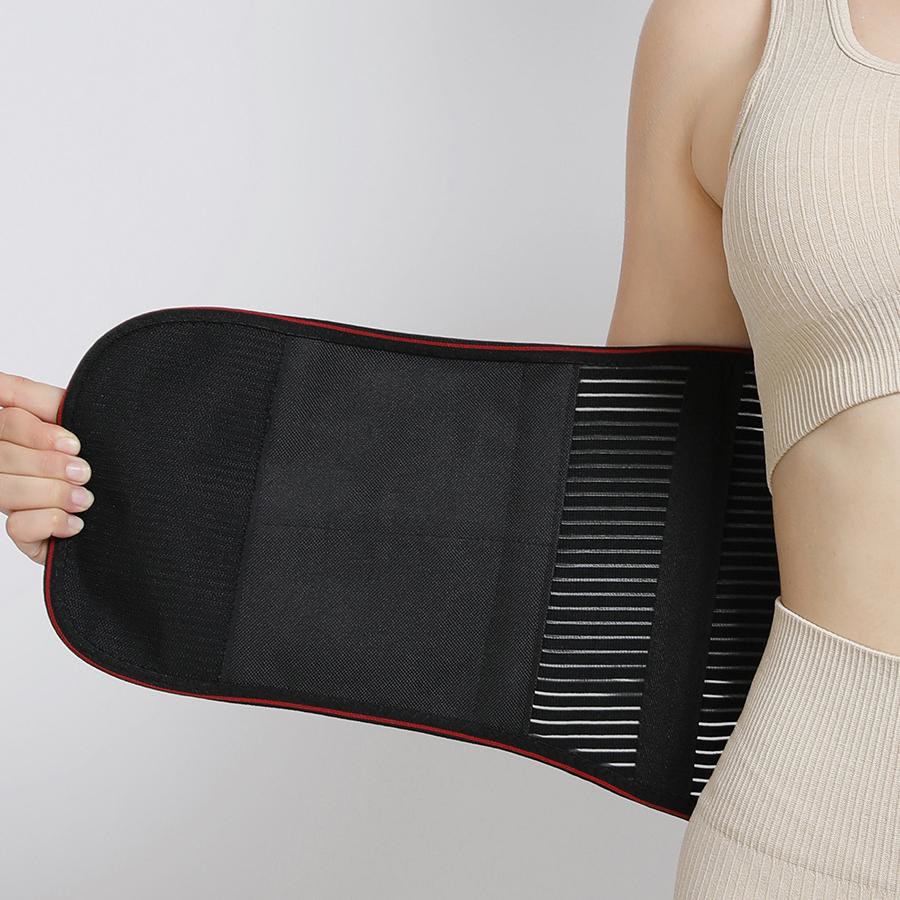High Waist Adjustable Compression Waist Brace - XXL - Black - image 1