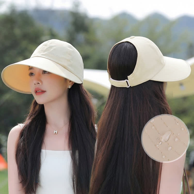 Outdoor Wide Brim Quick Dry Sun Hat - image 3