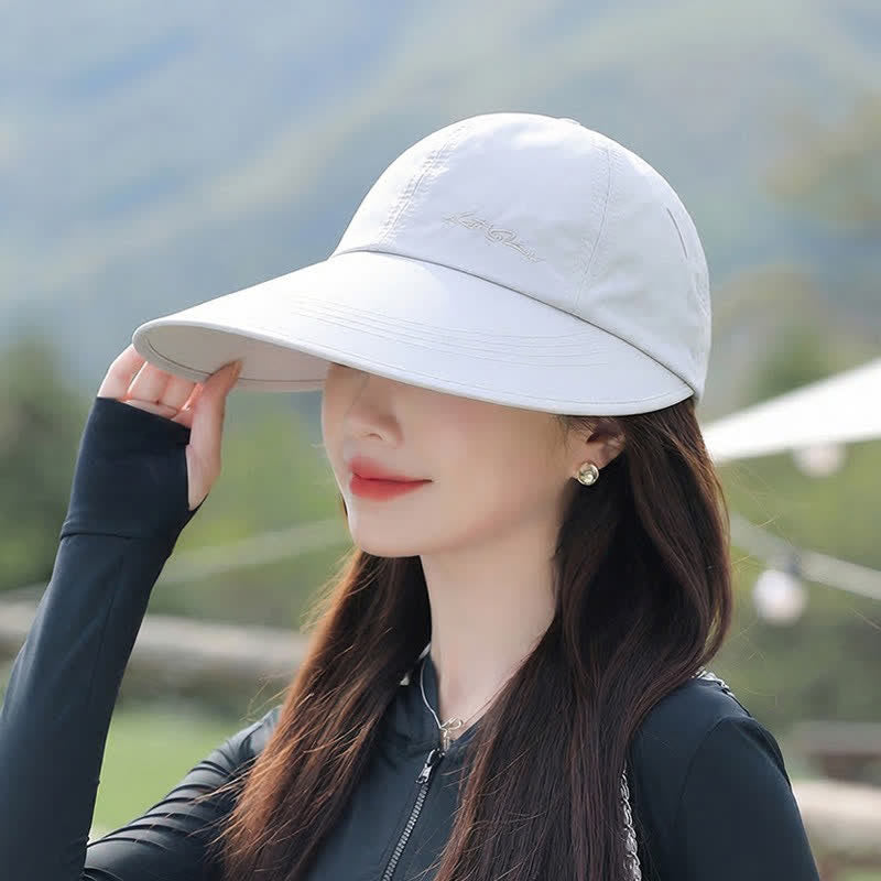 Outdoor Wide Brim Quick Dry Sun Hat - image 1