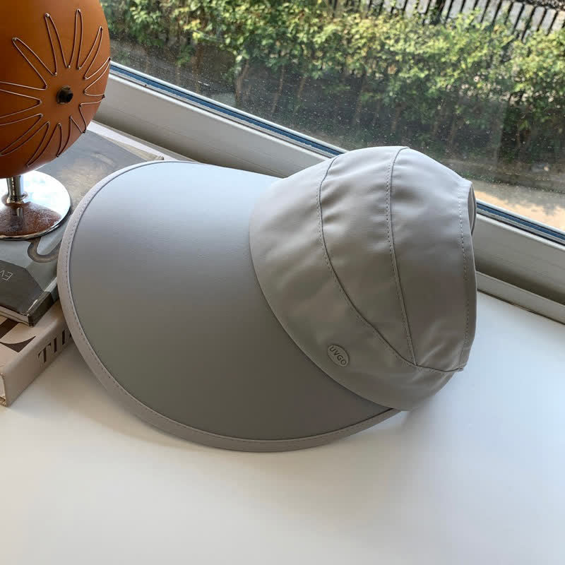 Casual Foldable Packable Cooling Sun Hat - Light Gray - One Size - image 8
