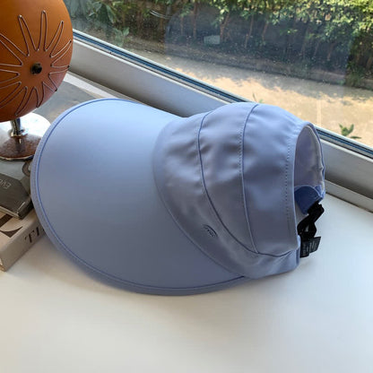 Casual Foldable Packable Cooling Sun Hat - Blue - One Size - image 7