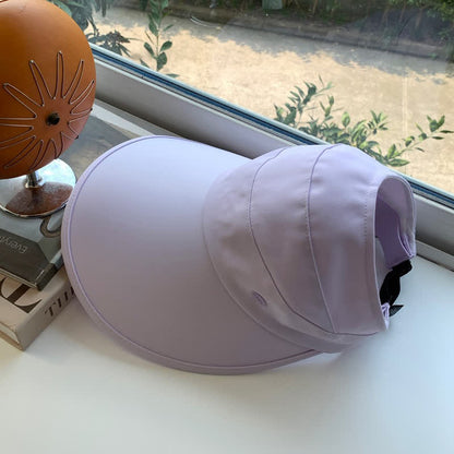 Casual Foldable Packable Cooling Sun Hat - Purple - One Size - image 6
