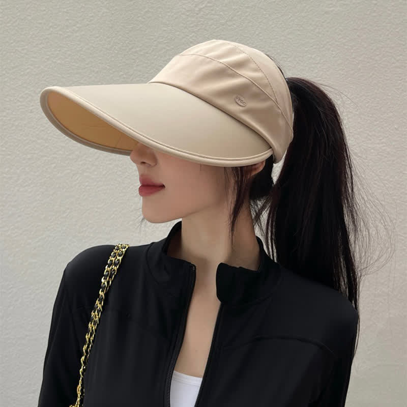 Casual Foldable Packable Cooling Sun Hat - image 0